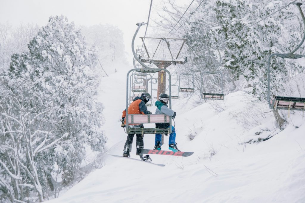 Hakuba ski lift